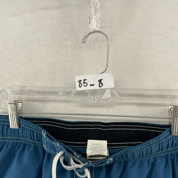 Speedo Marina Volley Shorts Men's Sz M Blue Drawstring Elastic Waist Lined - Picture 11 of 11